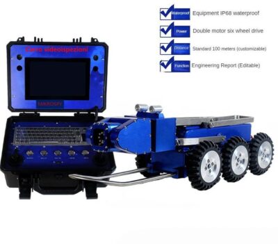 Carro motorizzato per videoispezioni